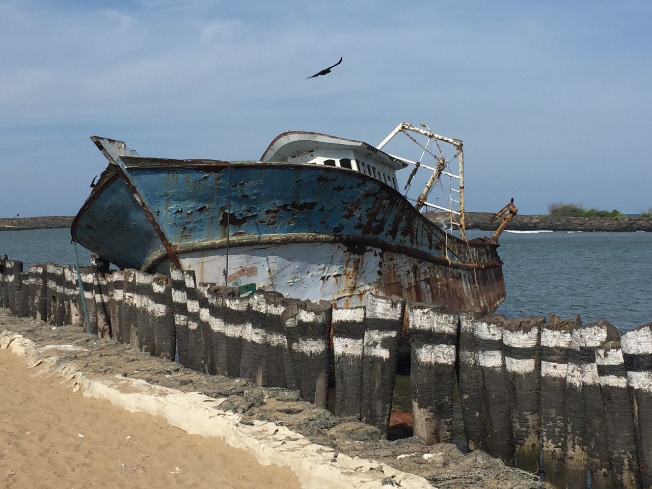 Karaikal - Fishing Boat Wreck
