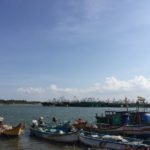 Karaikal - Fishing Trawlers docked in the backwaters1